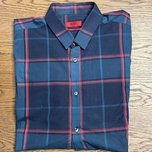 Hugo boss dress shirt like new